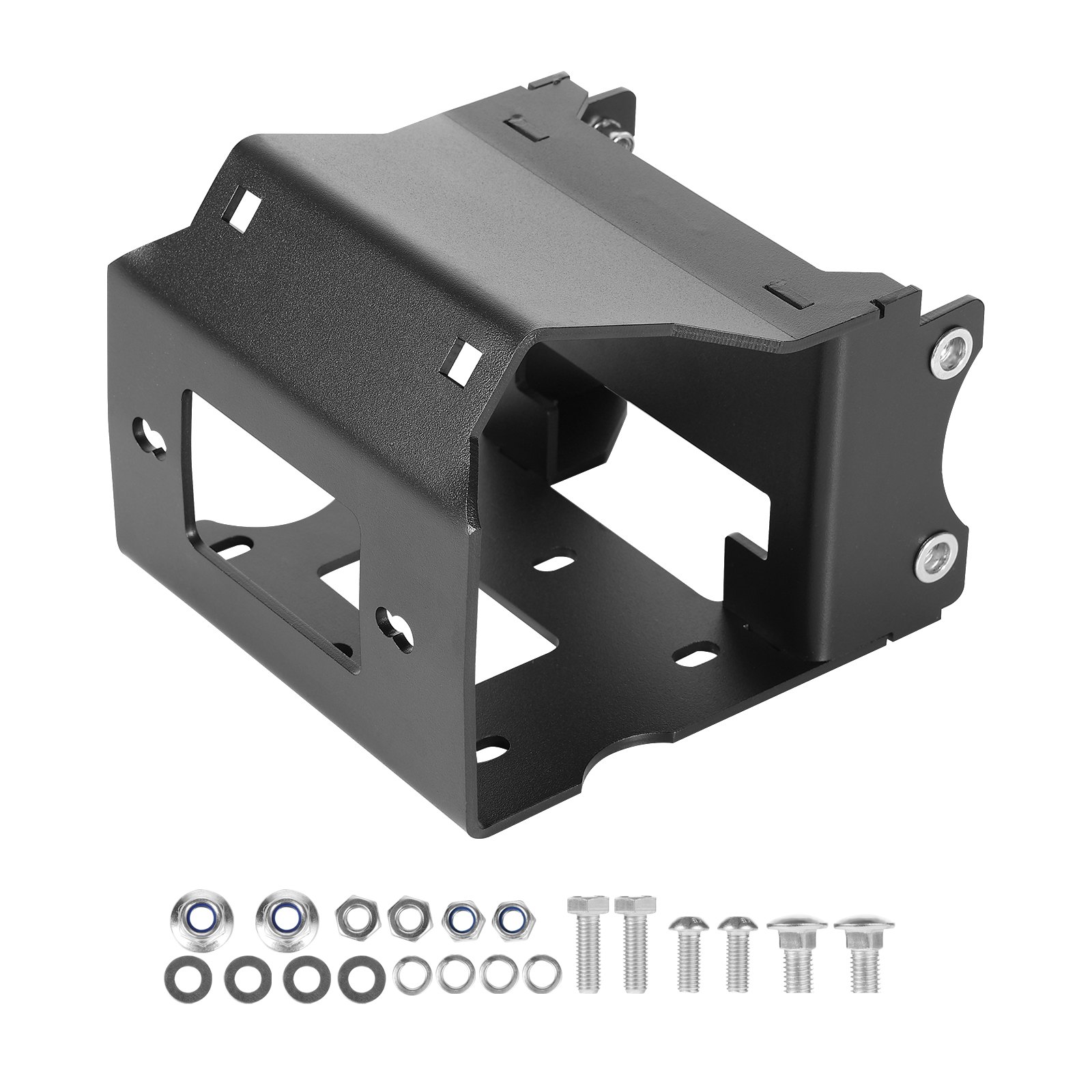 Vinssiteline vetokoukkuun North Craft, 170x145mm, 907-1633kg, Musta