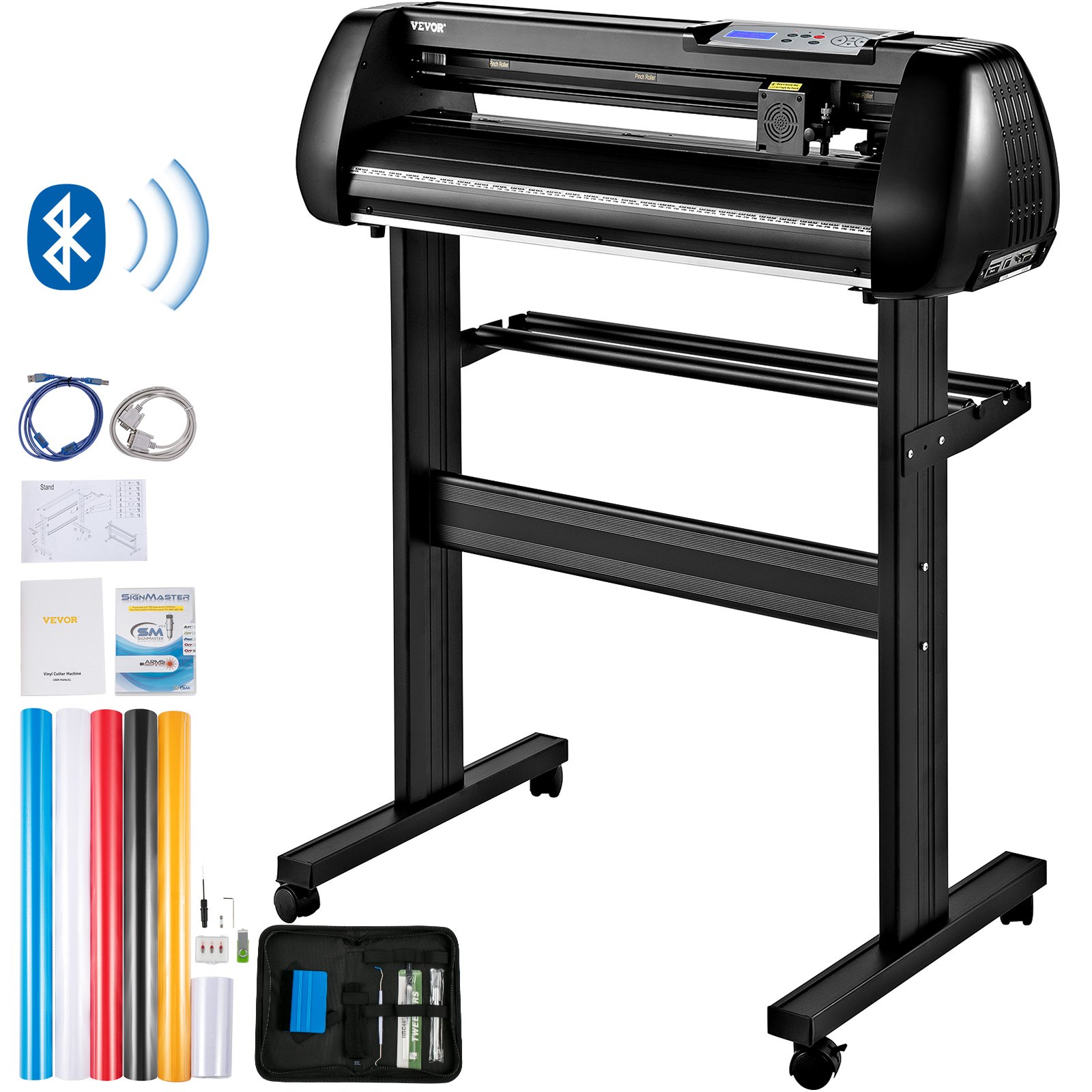 Vinyylileikkuri North Craft SK-720L, 720 mm, bluetooth, musta