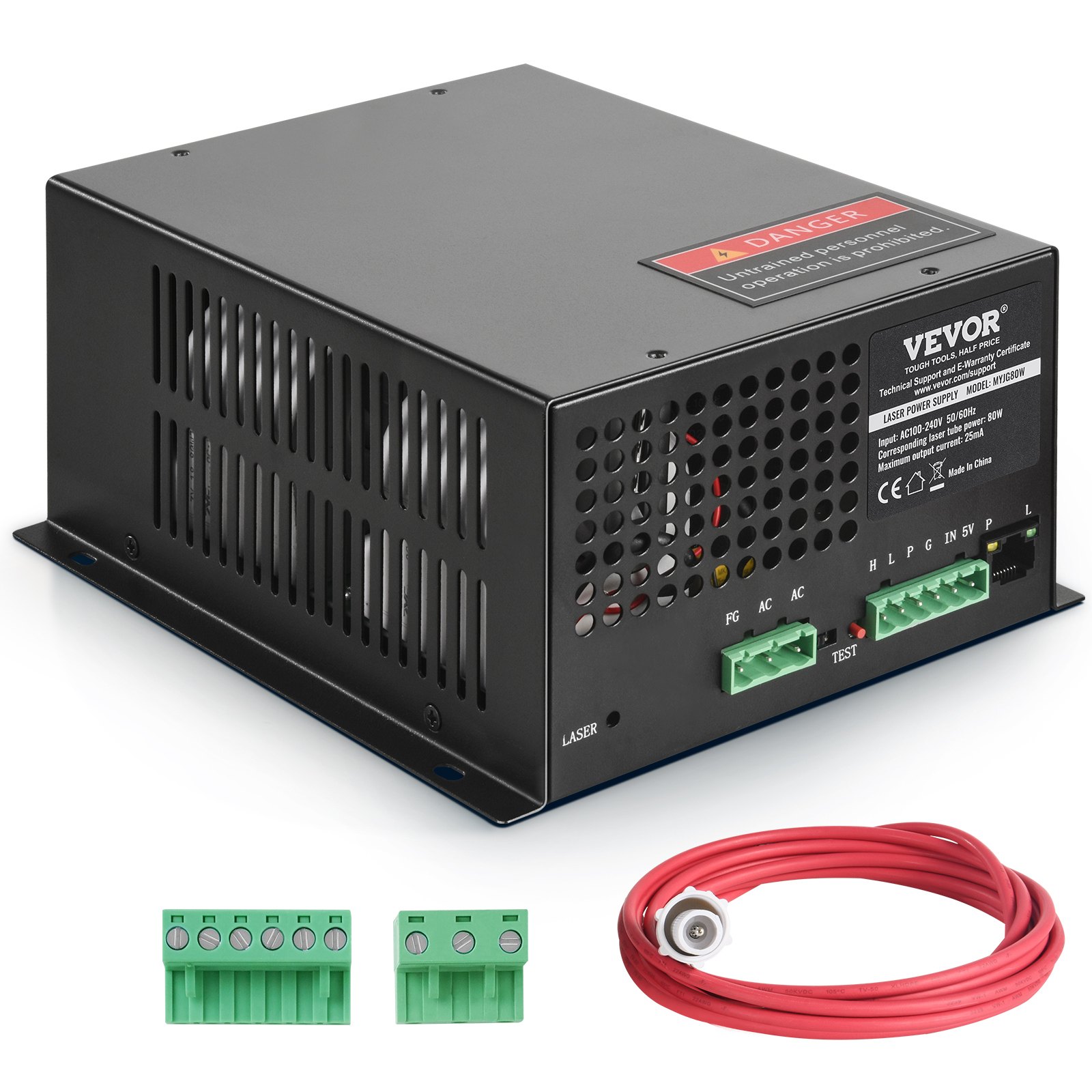 Virtalähde North Craft MYJG80W, 80W, musta