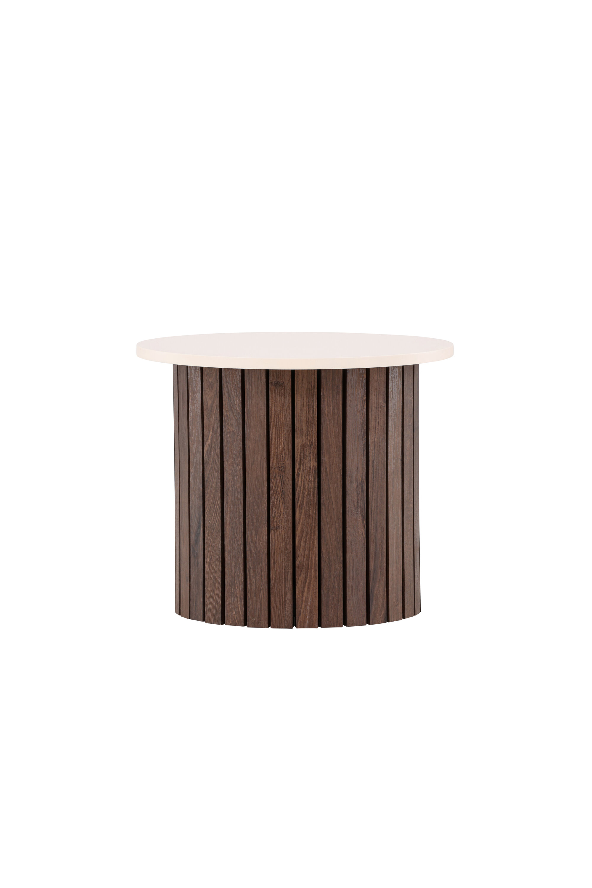 Sivupöytä Vind Visingsö, Ø52 cm, beige