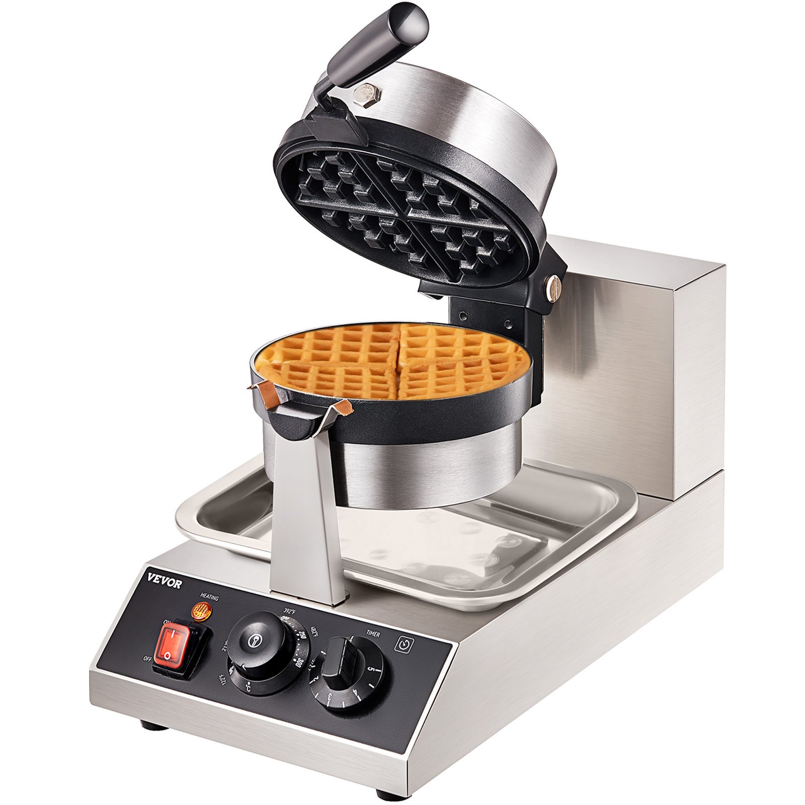 Vohvelirauta North Craft EWF-2205, 1300W, Ø19cm, Ruostumaton Teräs