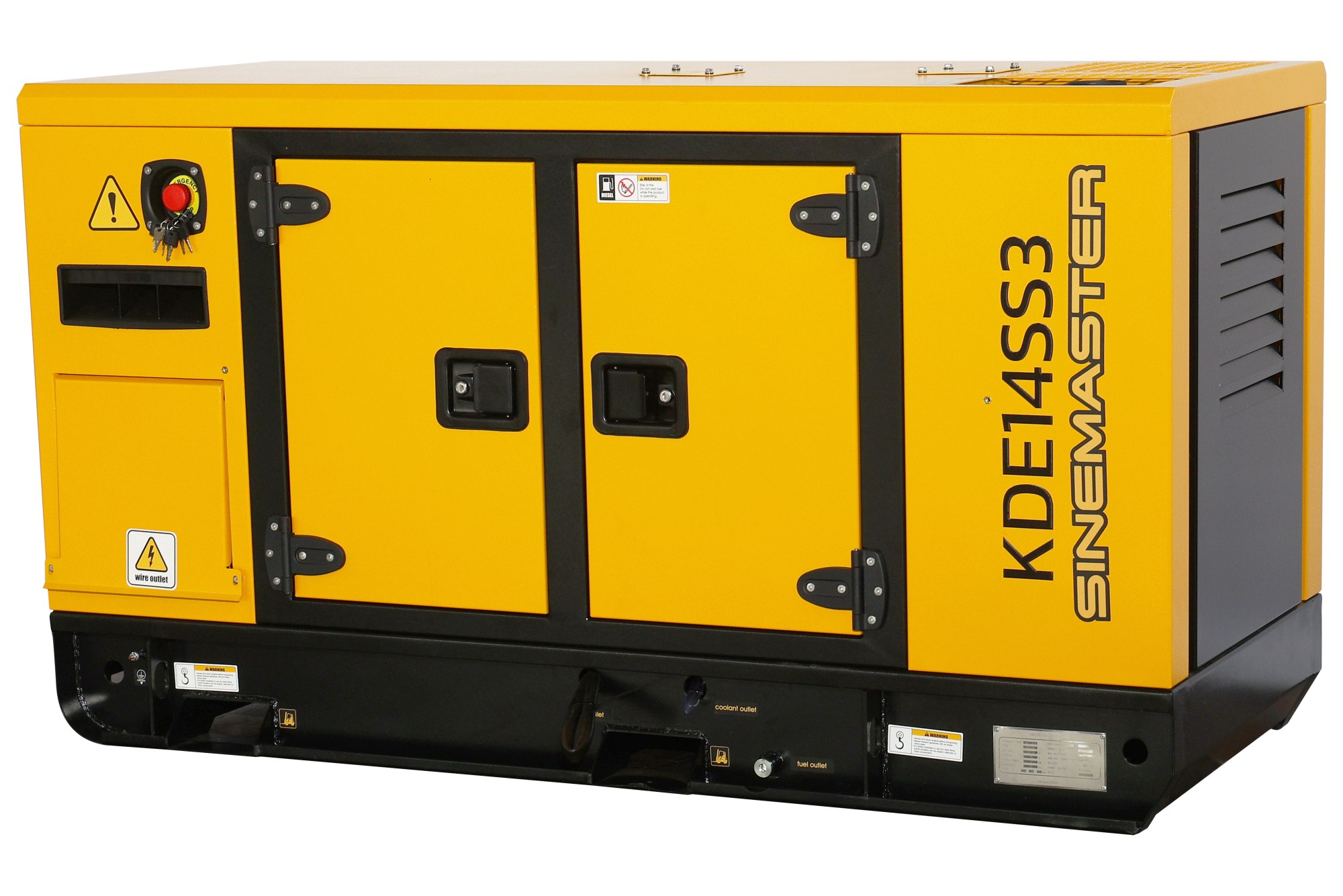 Voimavirtageneraattori Sinemaster KDE14SS3, 230/400V