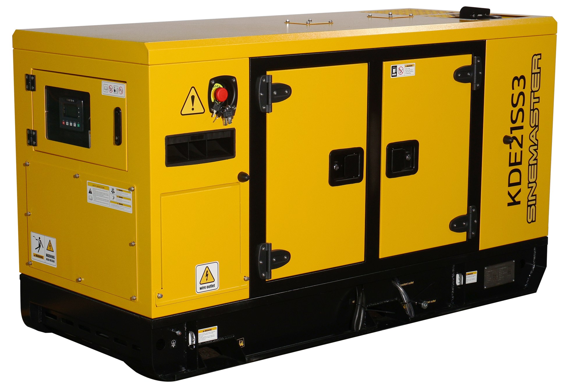 Voimavirtageneraattori Sinemaster KDE21SS3, 230/400V