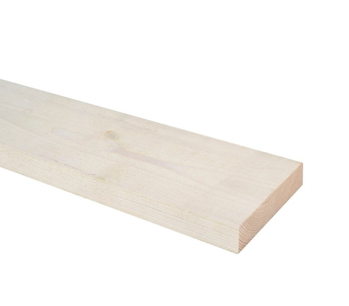 Ulkoverhouslauta JR-Wood, pohjamaalattu, valkoinen, eri kokoja