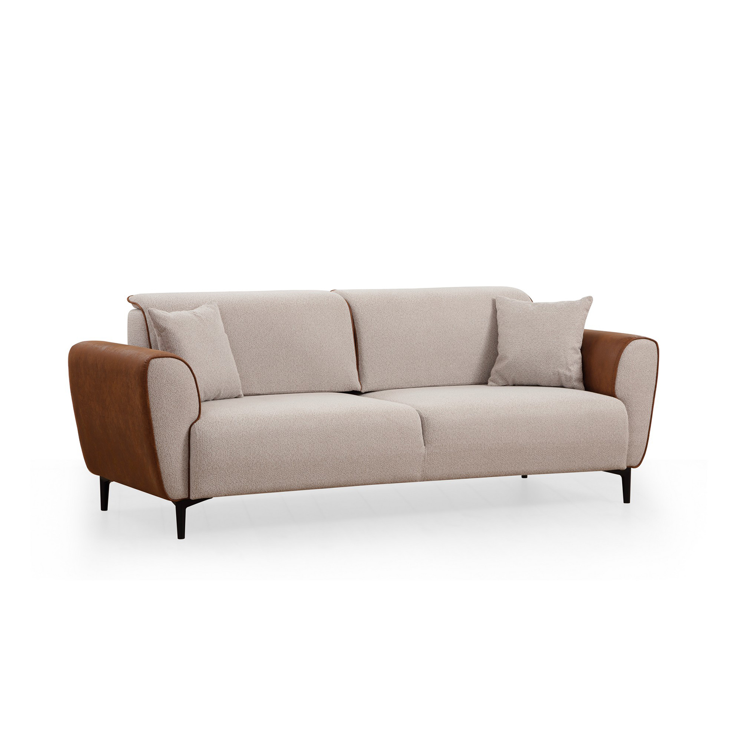Vuodesohva Valento Furniture Aren, 3-istuttava, beige