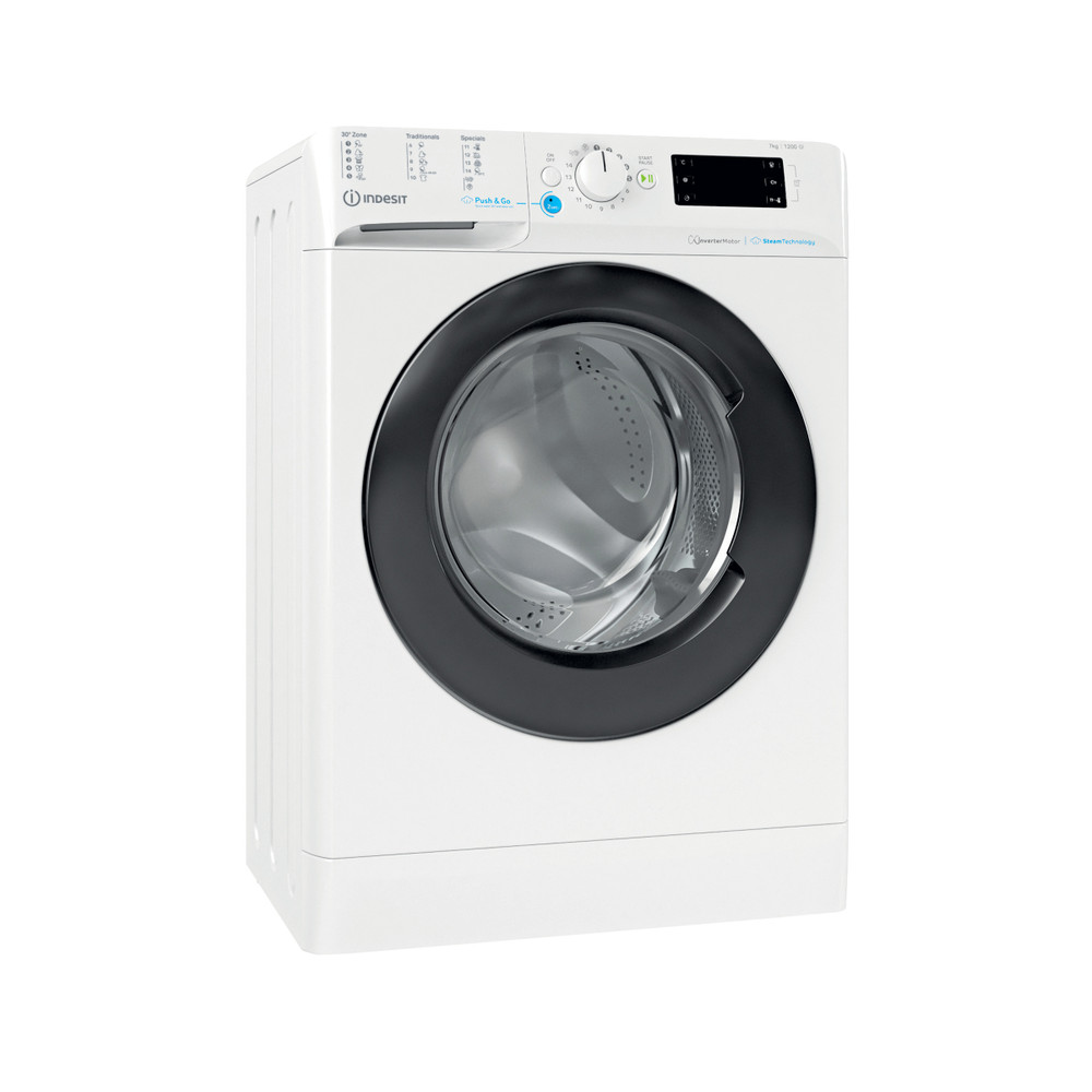 Pesukone Indesit BWSE71295XWBVEU, 7kg, 1200rpm
