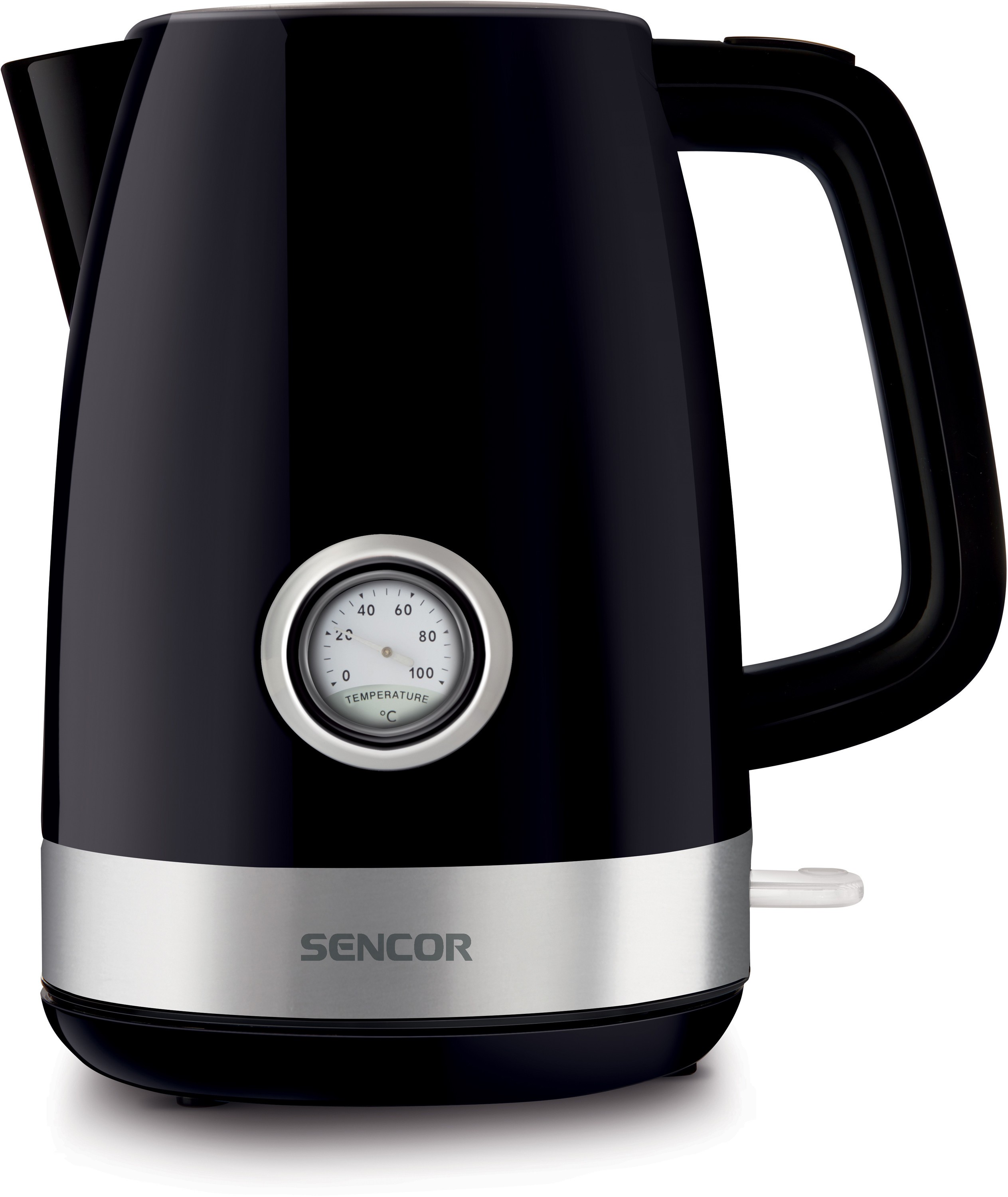 Vedenkeitin lämpötilanäytöllä Sencor SWK1798BK, 1.7L