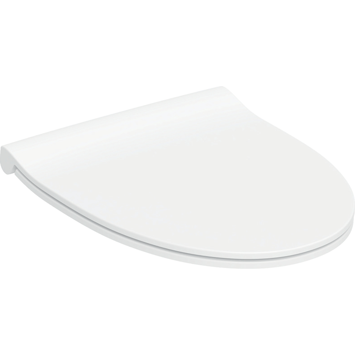 WC-istuinkansi IDO Glow Sandwich Design, kova, SoftClose, valkoinen