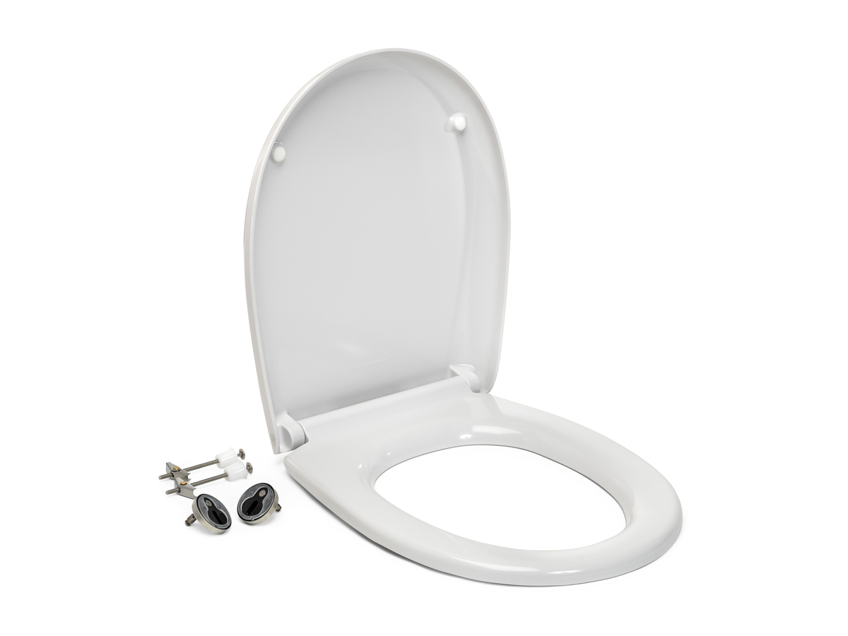 WC-istuinkansi Svedbergs 5735027, kova, valkoinen
