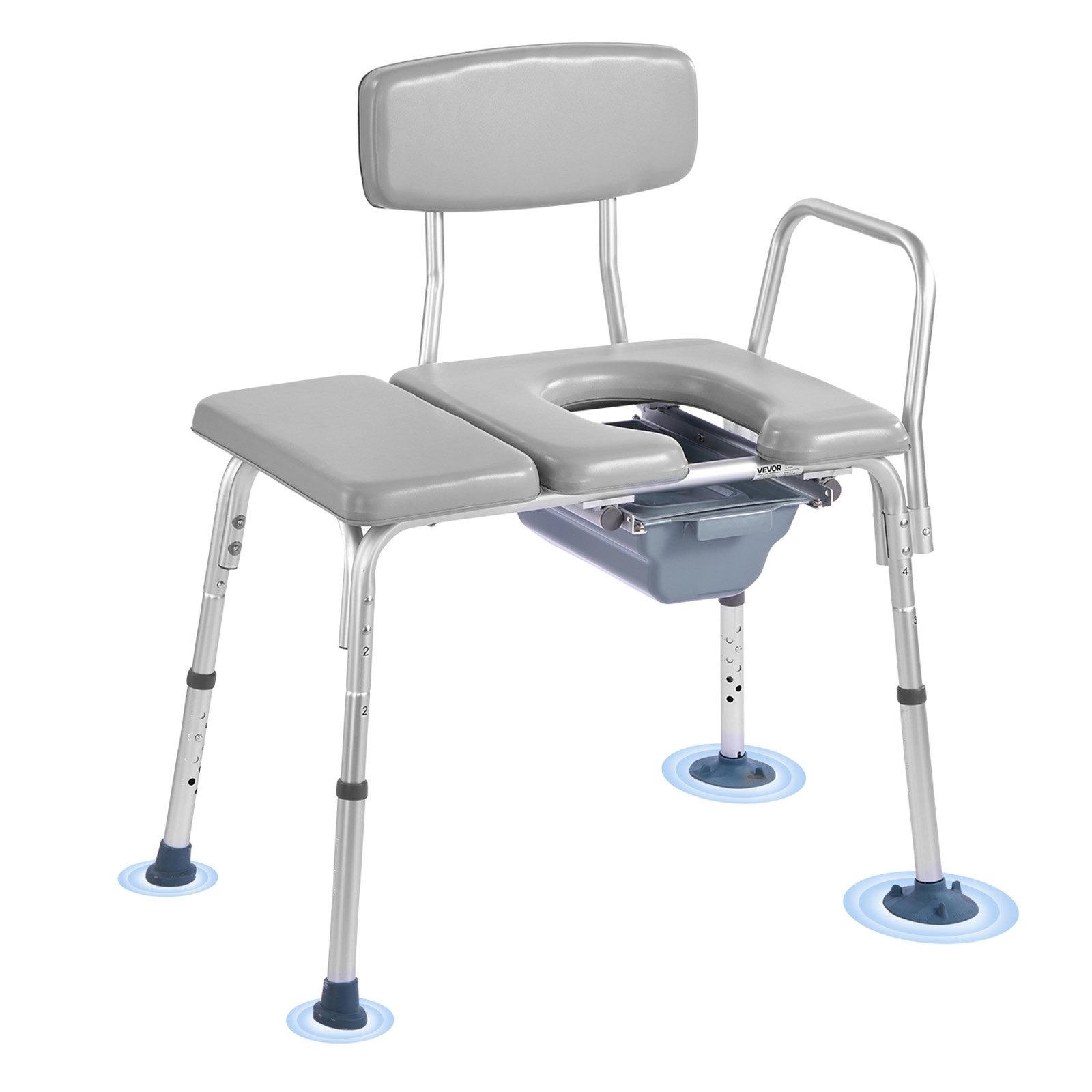 WC-tuoli North Craft FBL760639, 495x780x815 mm, harmaa