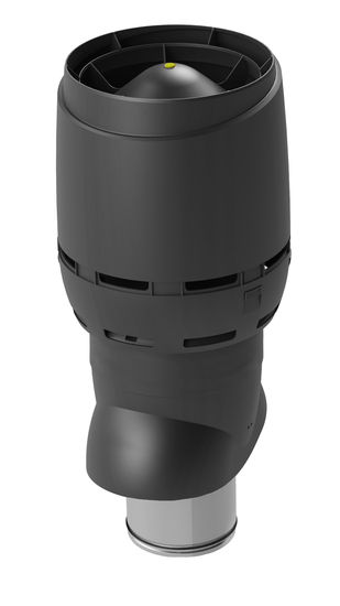Poistoputki Vilpe 200P/IS/700 Flow XL, musta