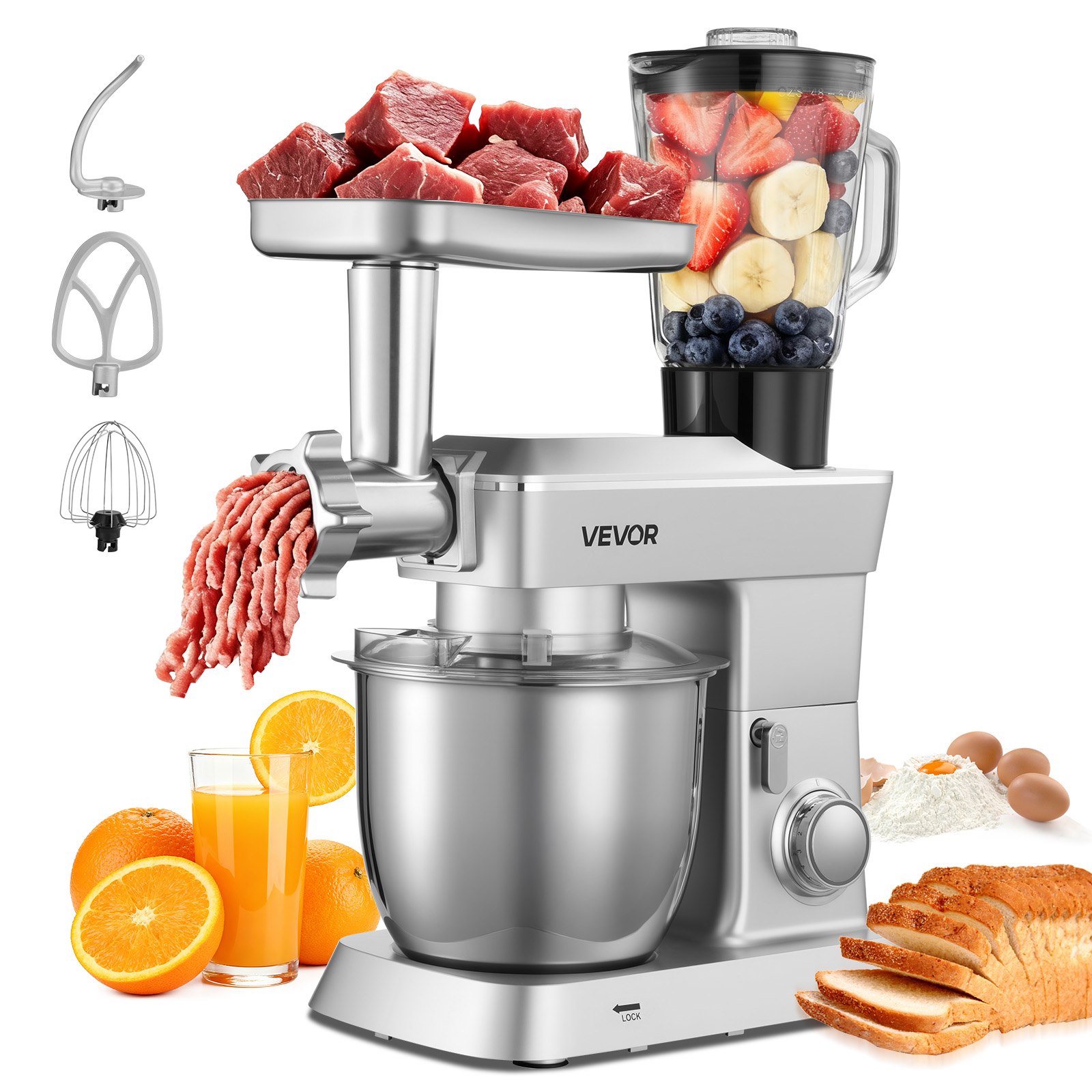 Yleiskone North Craft, 4.3L, 1300W, 6-nopeutta, hopea