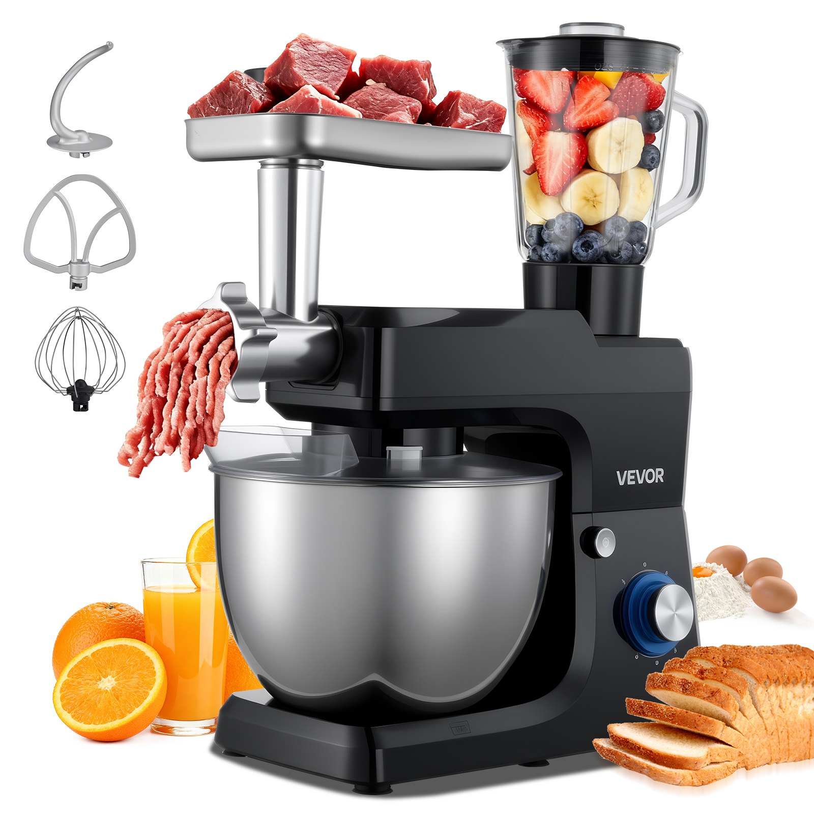 Yleiskone North Craft SM-1511BM, 7.8L, 1500W, Musta