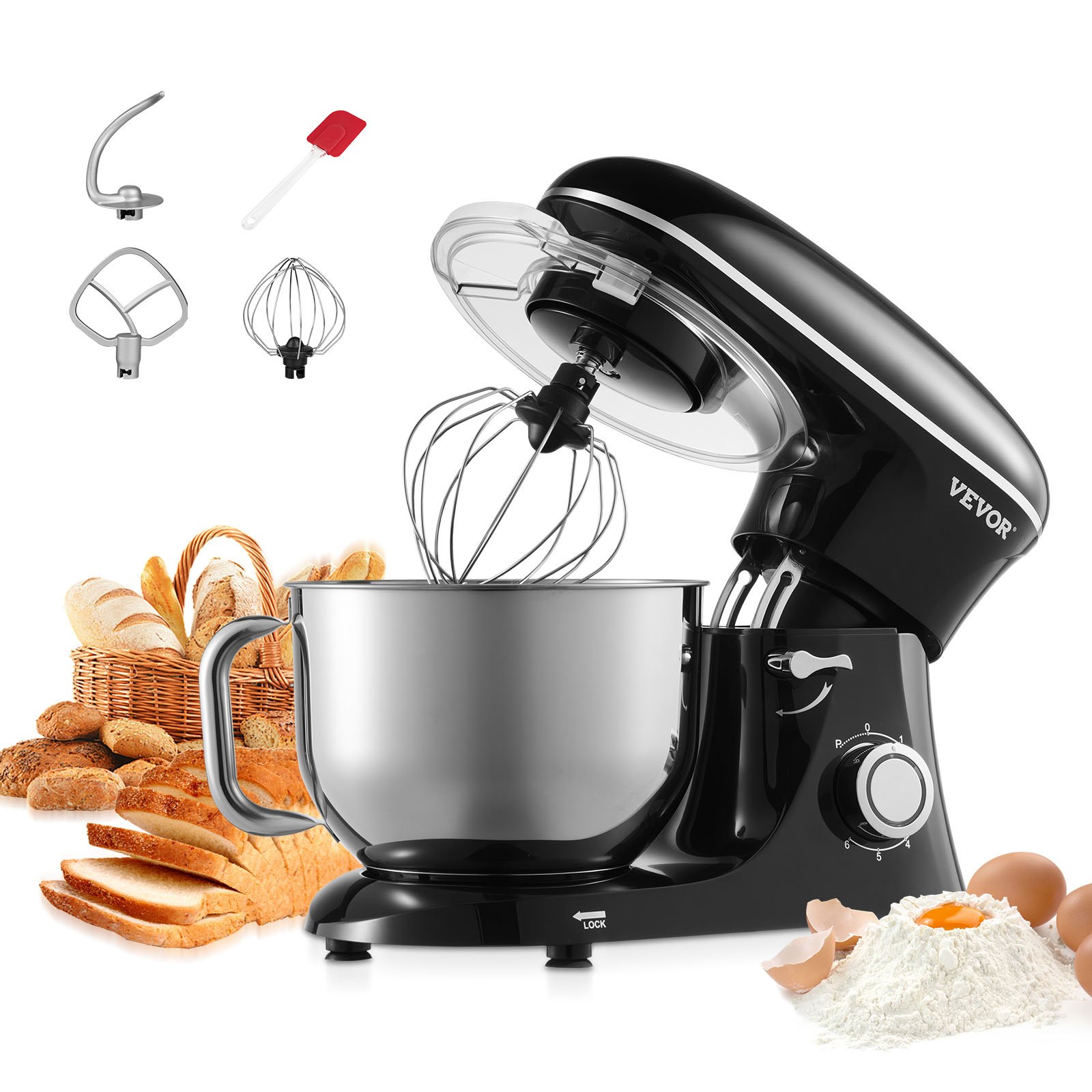 Yleiskone North Craft SM-1560N, 1400W, 5.68 L, Musta